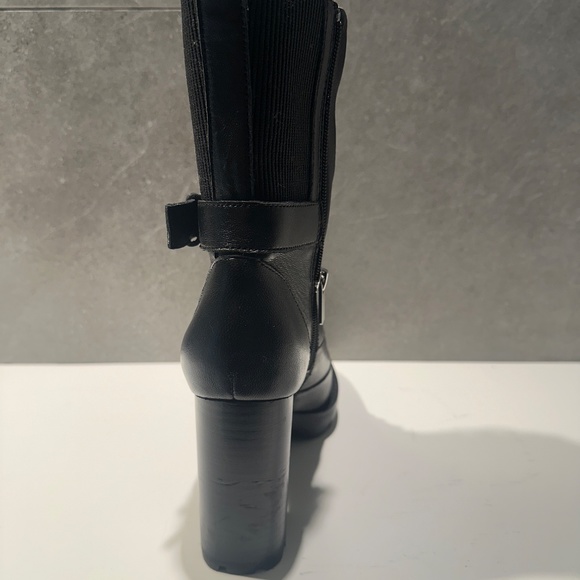 Charles David Gimmick Combat Boot Sz 7.5 - Picture 2 of 6